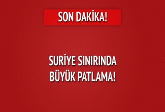 Reyhanlı'da korkutan patlama