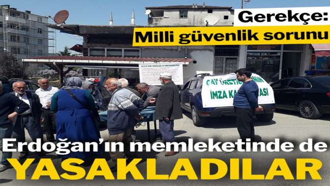 Rize Valiliği çay eylemini ‘milli güvenlik sorunu’ diyerek yasakladı