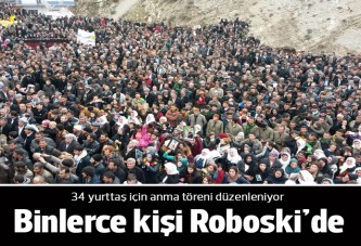 Roboski'deki anmaya binlerce kişi katılıyor