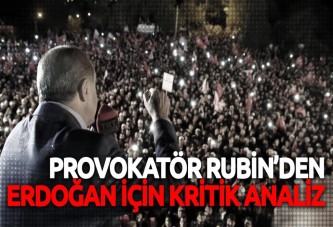 Rubin; Bir Türk rönesansına değil, kan gölüne başkanlık edecek