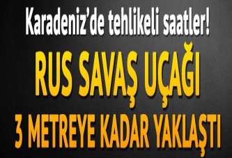 Rus uçağından Karadeniz üzerinde ABD uçağına önleme