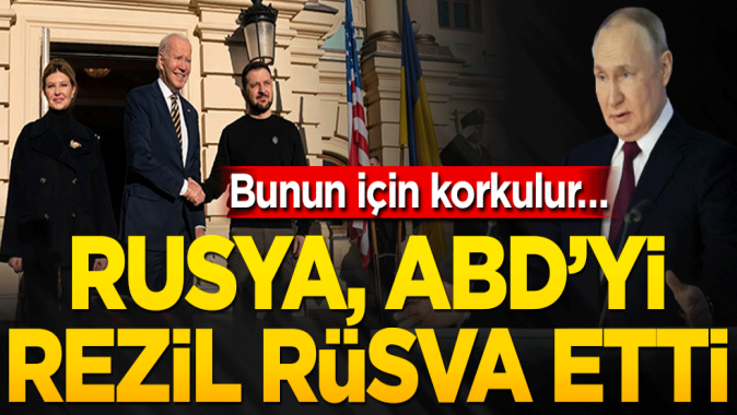 Rusya ABD’yi dünyaya rezil rüsva etti! Bunun için korkulur…