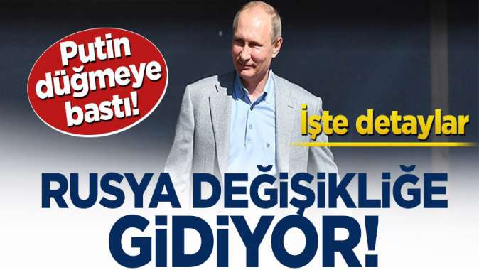 Rusya, anayasa değişikliğine gidiyor: Putinin teklif ettiği maddelerin ayrıntıları