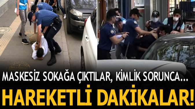 Sakaryada kimlik soran polise mukavemet!