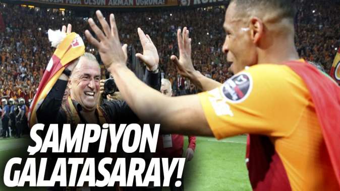 Şampiyon Galatasaray!