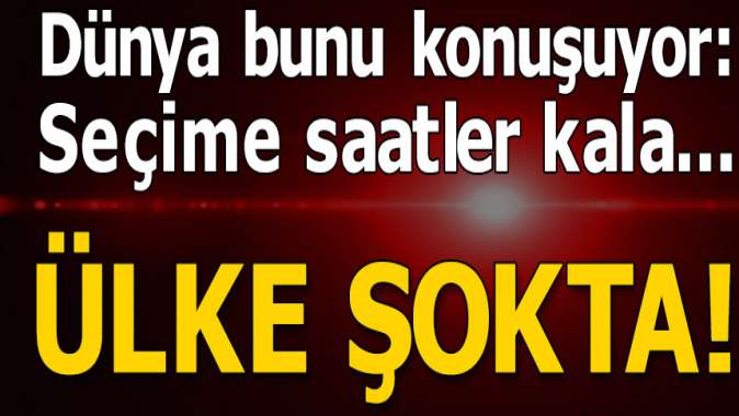 Seçim günü seçim ertelendi!