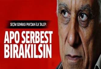 Seçim sonrası PKK'dan ilk talep!