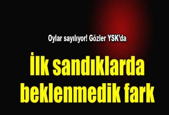 Seçim sonuçları belli oluyor