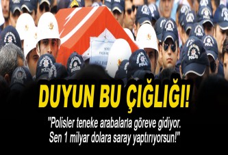 Şehit cenazesinde acı feryat