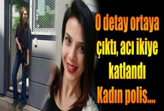 Şehit kadın polis bebek bekliyormuş !