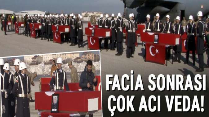 Şehitler için Van Jandarma Filo Komutanlığında tören düzenleniyor…