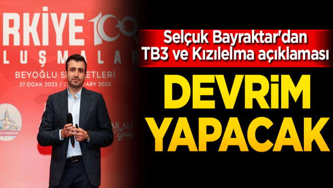 Selçuk Bayraktar'dan TB3 ve Kızılelma açıklaması: Devrim yapacak