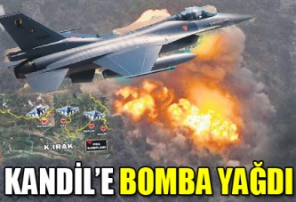 Şemdinli ve Kandil'e bomba yağdı