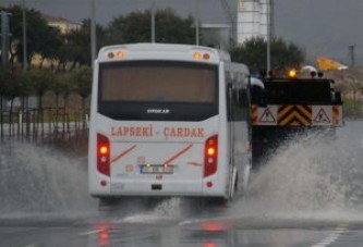 Şiddetli Sağanak Çanakkale’yi Vurdu