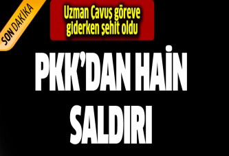 Silvan'da Uzman Çavuş, PKK saldırısında şehit oldu