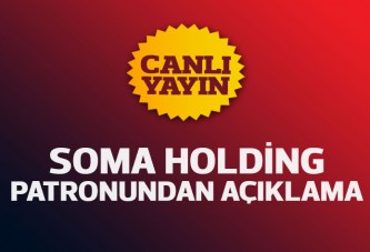 Soma Holding Yönetim kurulu Başkanı konuşuyor