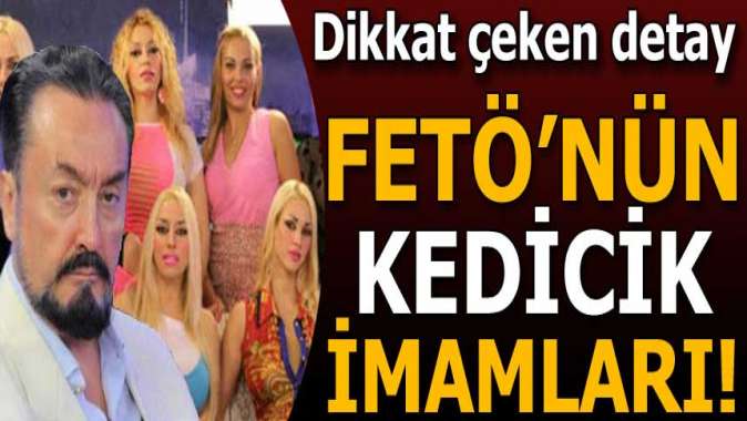 Soruşturmada dikkat çeken detay... FETÖnün kedicik imamları