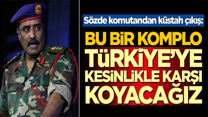 Sözde komutandan küstah çıkış: Türkiyeye karşı koyacağız