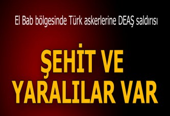 Suriye'de DEAŞ saldırısı, şehit ve yaralılar var