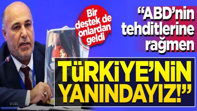 Suriyeli muhalifler: ABDnin tehdidine rağmen Türkiyenin yanındayız!