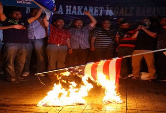 Taksim'de protesto