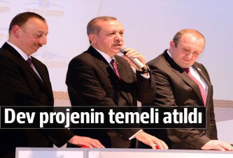 TANAP'ın startını üç lider verdi