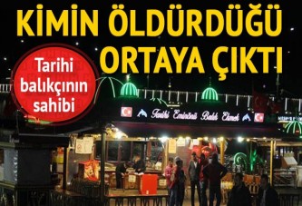 Tarihi Eminönü Balıçısı'nın sahibini eski çalışanı öldürmüş