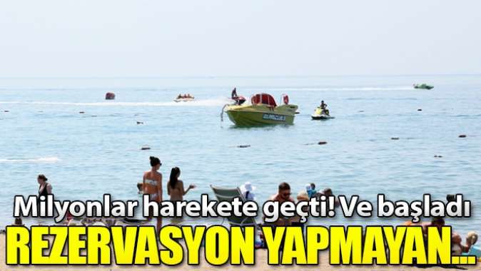 Tatil rezervasyonu yapmayanlara kötü haber! Yüzde yüze ulaştı