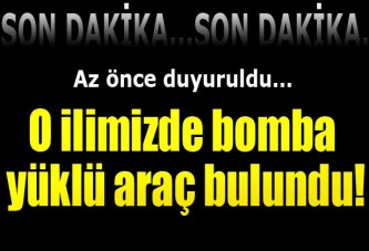Tatvan’da bomba yüklü araç imha edildi
