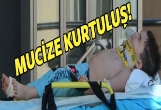 Tekirdağ'da mucize kurtuluş