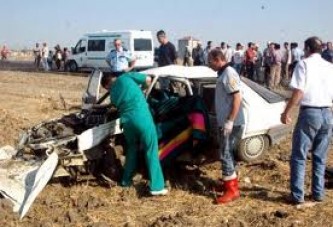 Tekirdağ'da trafik kazası: 3 ölü!
