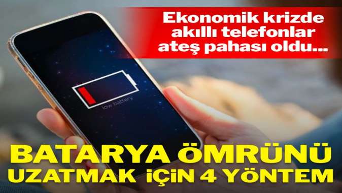 Telefon pil ömrünü uzatmak için 4 etkili yöntem