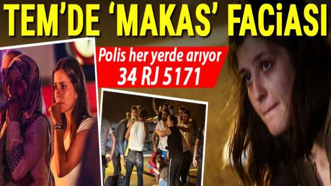 TEM Otoyolunda makas faciası... İki kişi öldü, 8 kişi yaralandı