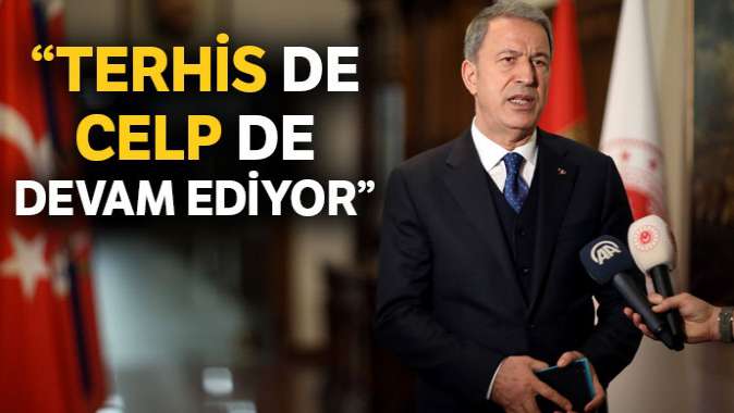 Terhis de celp de devam ediyor