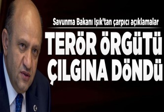 "Terör örgütü çılgına döndü".