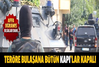Teröre bulaşana ithalat yasağı