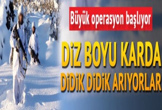 Teröristlere operasyon başlıyor, 7 köyde sokağa çıkma yasağı
