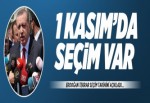 1 Kasım'da tekrar seçim