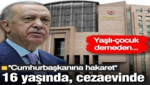 16 yaşında cezaevinde! "Cumhurbaşkanına hakaret" suçlaması