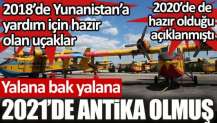 2018 ve 2020'de hazır olan uçaklar 2021'de antika olmuş