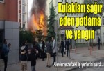 3 katlı binada patlama meydana geldi