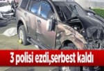3 polisi ezdi,serbest kaldı