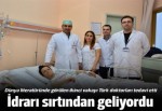 30 yıldır idrarı cildinden geliyordu