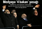 4 bakan hakkındaki Meclis Soruşturma Komisyonu haberlerine yayın yasağı