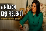 6 milyon kişi fişlendi