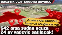642 arsa sudan ucuza 24 ay vadeyle satılacak!