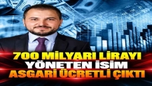 700 milyar liralık fonu yöneten Tera'nın başındaki Erdin Özel asgari ücretli çıktı