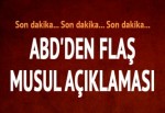 ABD: Musul bombardımanlarıyla ilgili soruşturma başlatıldı
