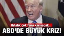 ABD'de büyük kriz! Ortalık çok fena karışacak....