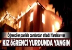 Adana'da kız öğrenci yurdunda yangın: 13 yaralı